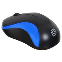 Мышь Oklick 605SW (черный/синий)  фото 1